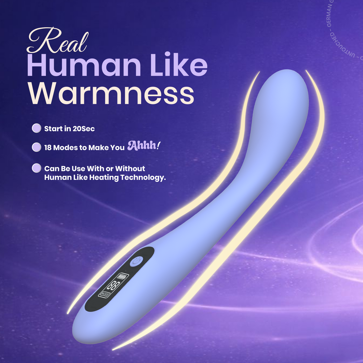 Rizz: The Human-Like Warmth Massager Designed for Real Comfort & Intimacy