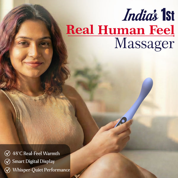 Real human heat vibrator for women