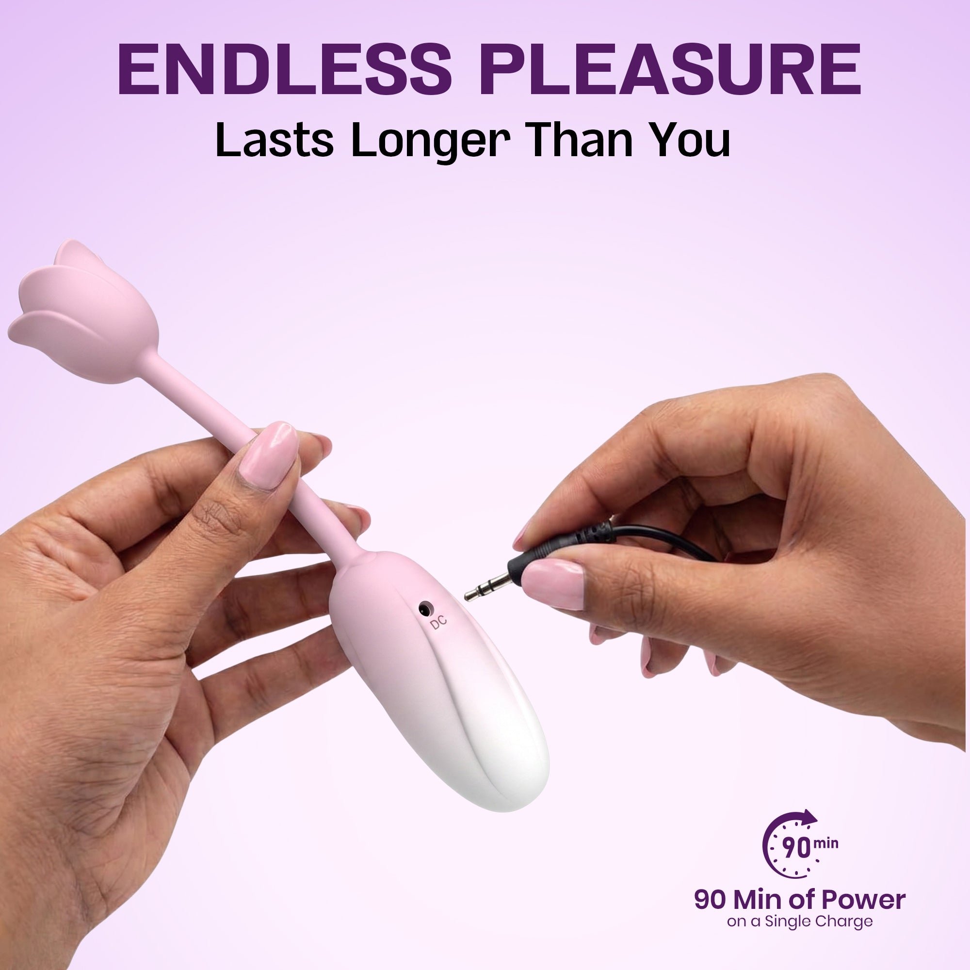 Bloom (Pink) Body Massager for Women
