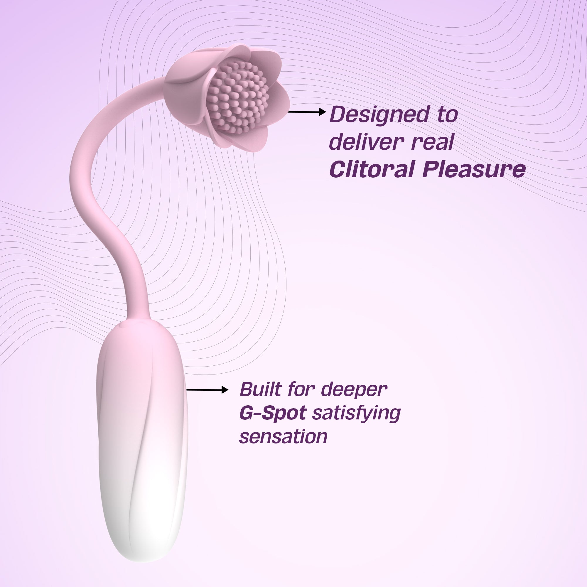 Bloom (Pink) Body Massager for Women