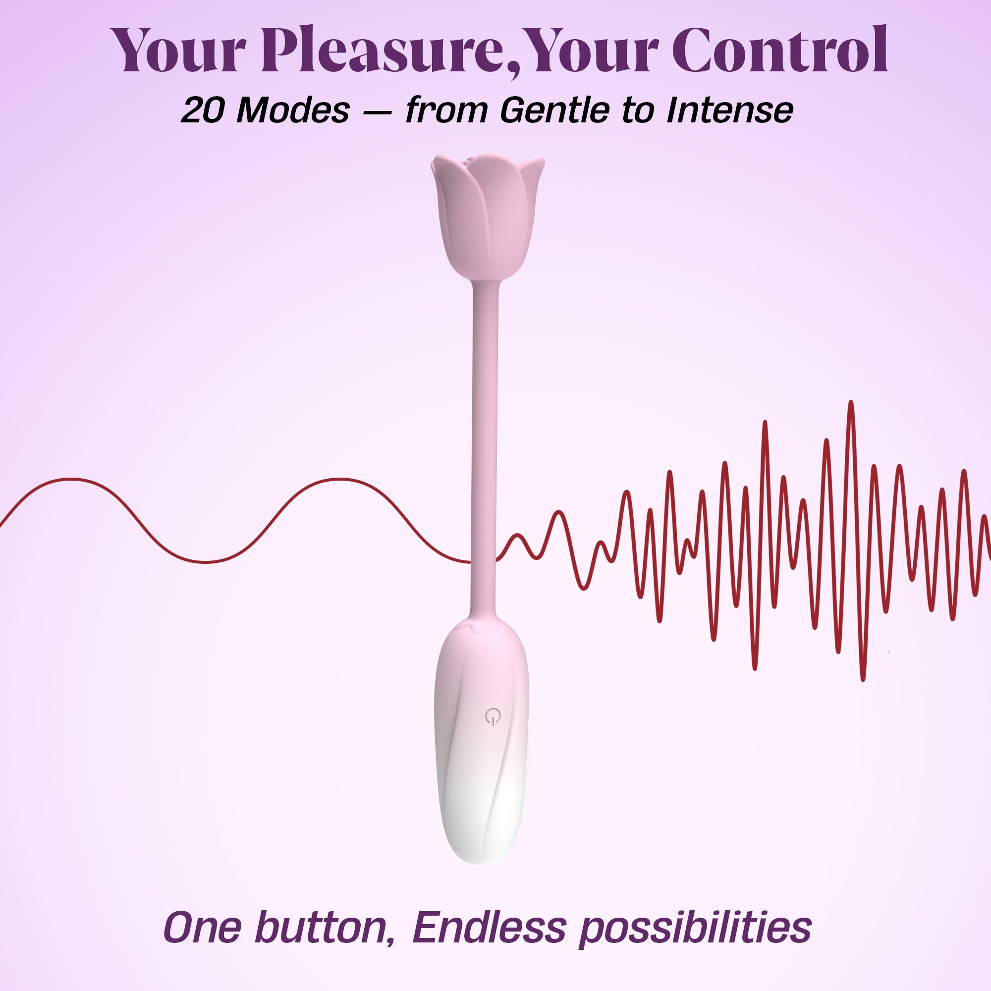 Bloom (Pink) Body Massager for Women